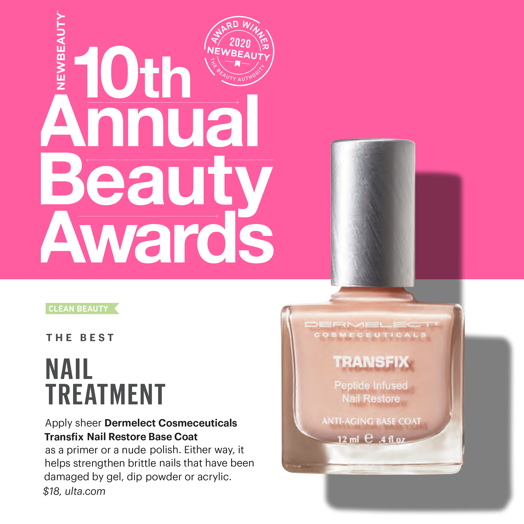 Natural Nail Repair Dermelect Cosmeceuticals