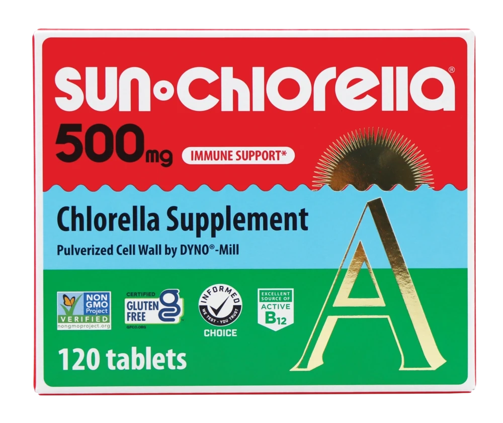 glutathione supplement + chlorella Sun 500mg пептиди за контузии
