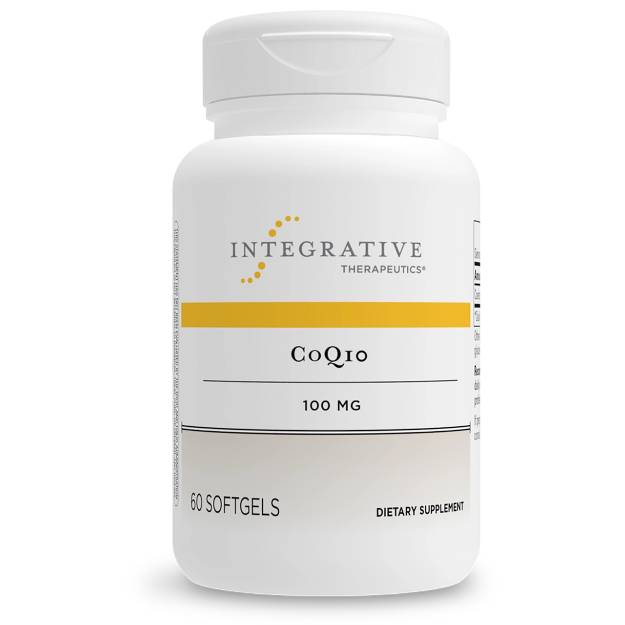 Integrative Therapeutics CoQ10 100 mg - Coenzyme Q10 Ubiquinone Supplement - For Heart  Brain and Cellular Energy Support* - 60 Softgels