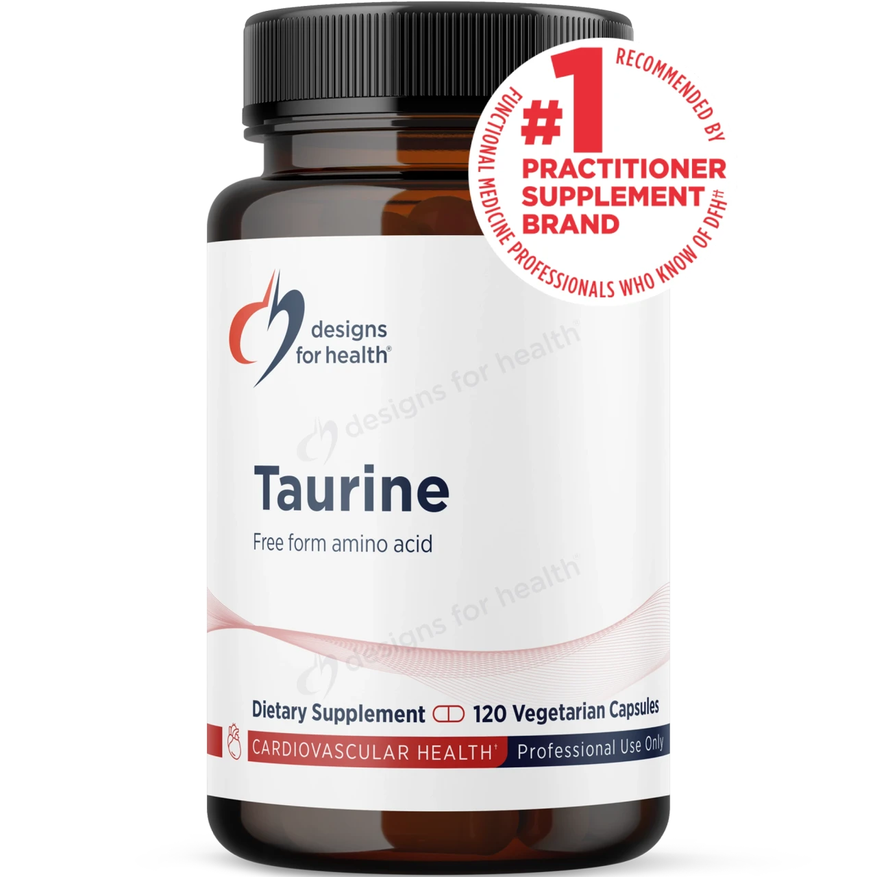 Taurine 1000mg 120c by Designs for Health
