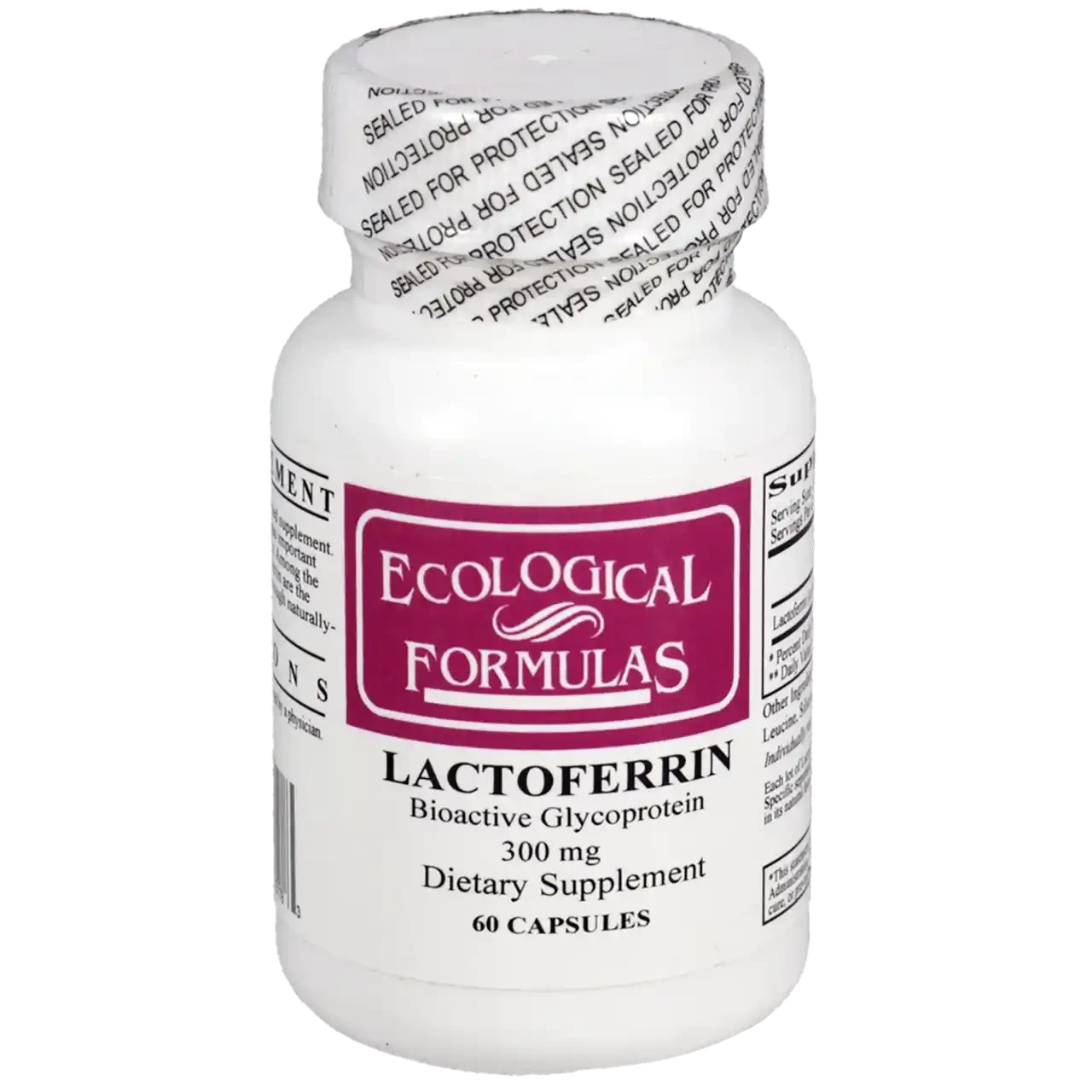 lactoferrin glutathione 300mg 60c Stable Gastric Pentadecapeptide BPC