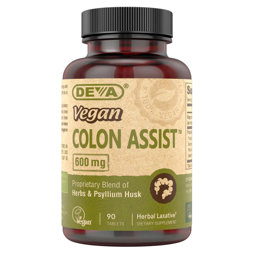 Vegan Colon Assist - 90 Tablets by Deva Nutrition