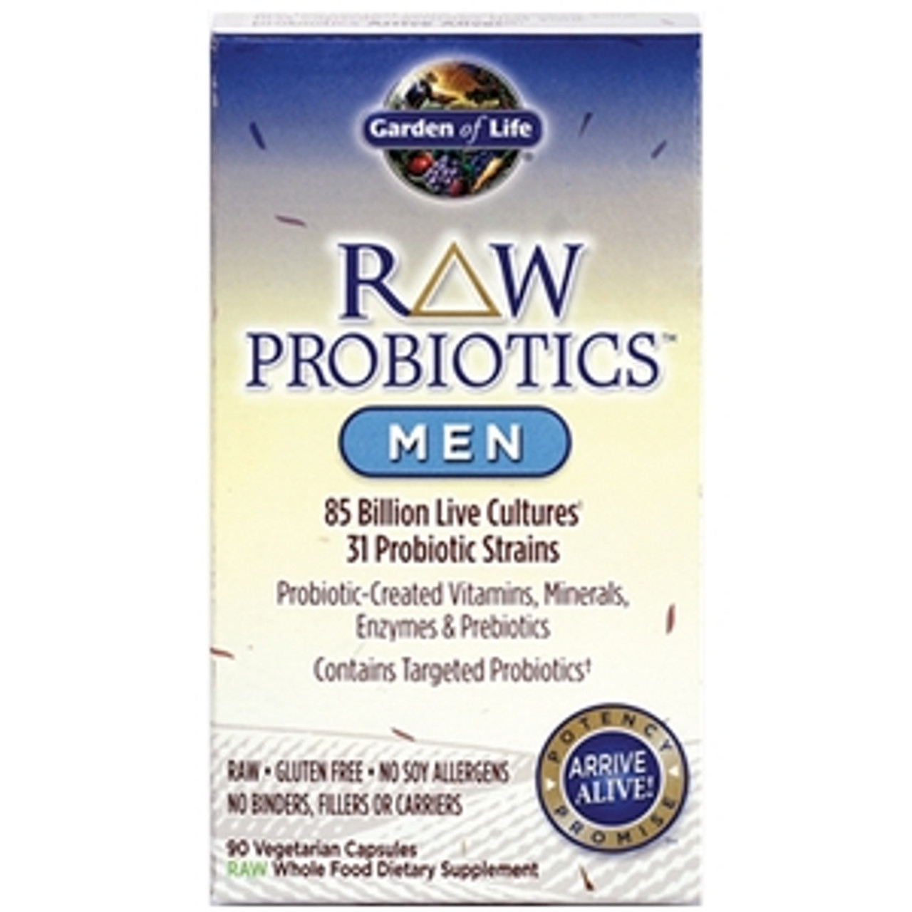 Garden Of Life Raw Probiotics Men RAW Probiotics Men 90 vcaps by Garden of Life