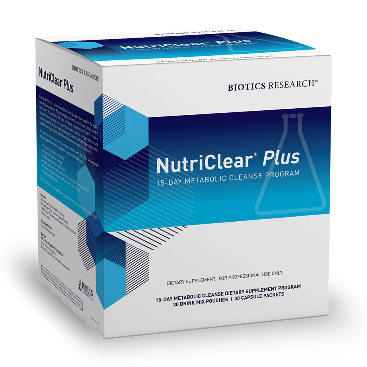 NutriClear Plus 15 Day metabolic Cleanse Program by Biotics Research