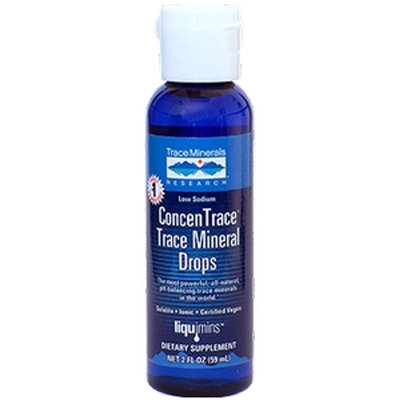 Concentrace Trace Mineral Drops 2 oz by Trace Minerals Research