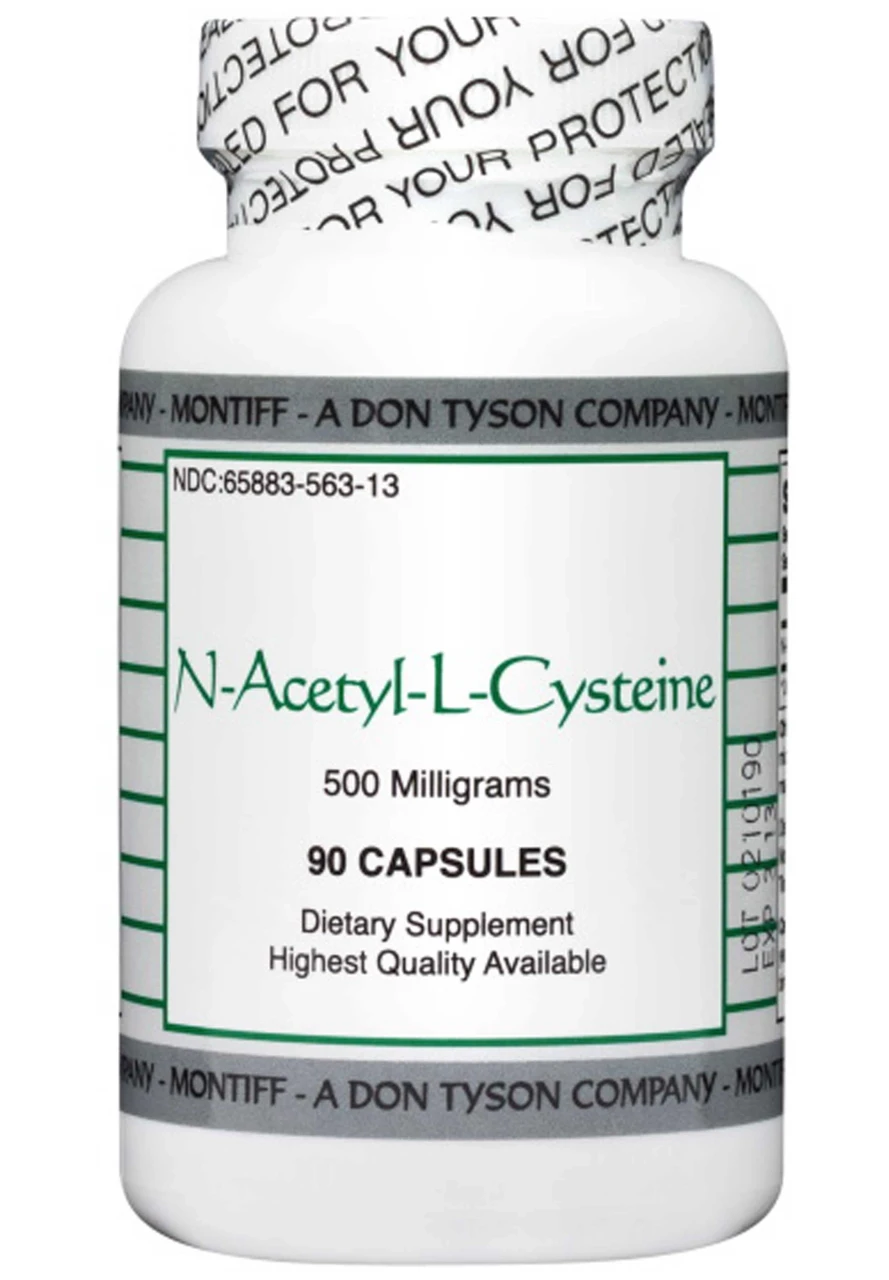 Montiff, N-Acetyl-L-Cysteine 500 mg 90 caps