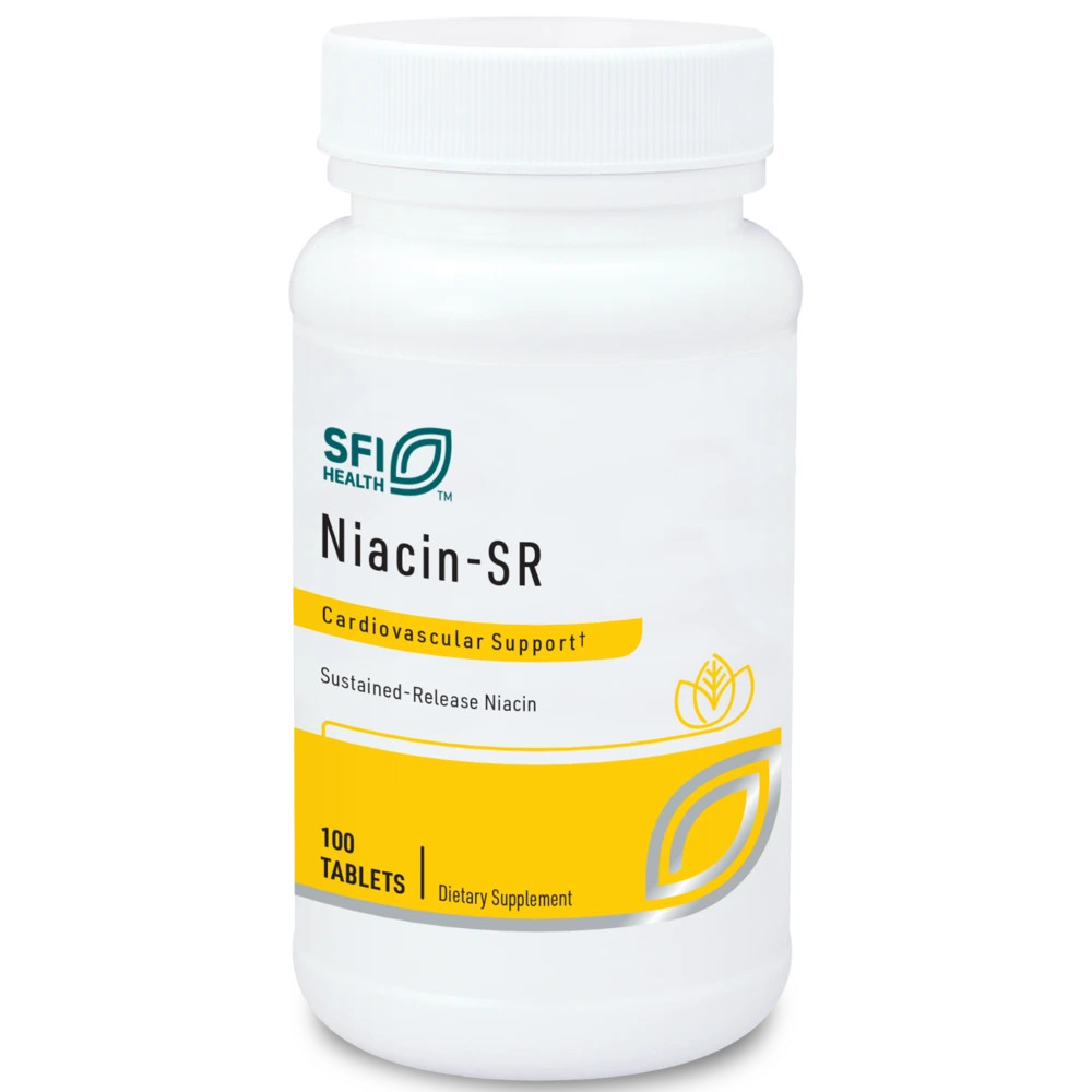 Niacin-SR 500 mg 100 tabs SFI Health