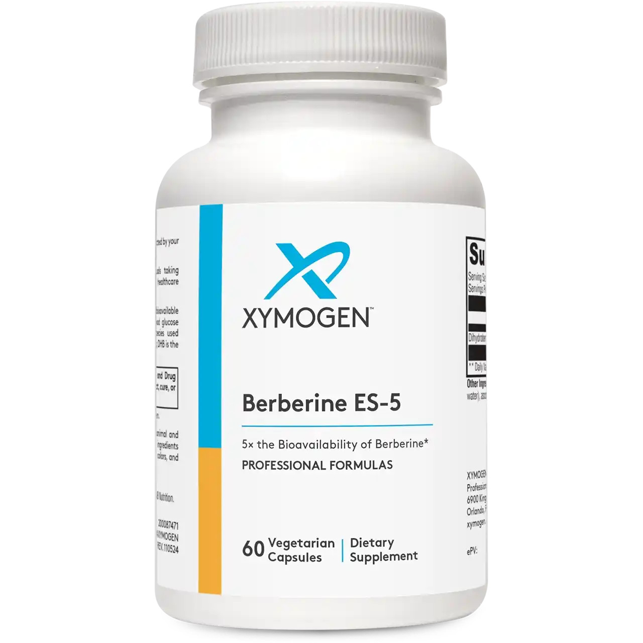 Berberine ES-5 60 C by Xymogen - Covenant Health Products