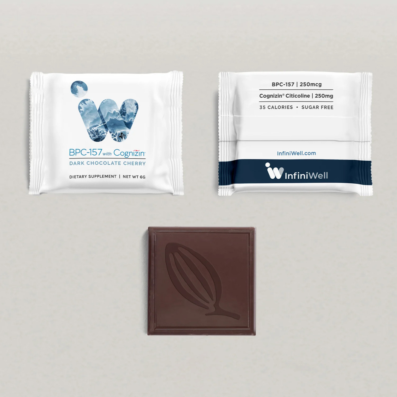 infiniwell bpc 157 with cognizine chocolates InfiniWell