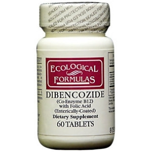 Dibencozide (B12 Coenzyme/Folic Acid) 60t by Ecological Formulas
