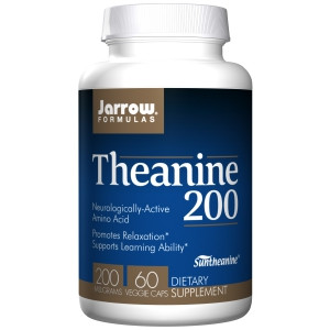 Theanine 200 mg 60 caps by Jarrow Formulas