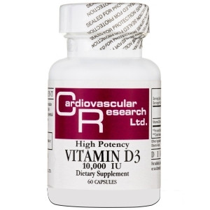 Vitamin D3 10,000iu 60c by Ecological Formulas