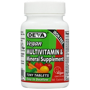 Vegan Multivitamin Mineral 90t by Deva Nutrition LLC