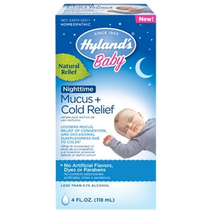 Baby Nighttime Mucus & Cold Relief 4 fl oz by Hylands