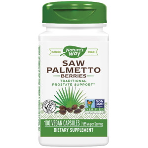 Saw Palmetto Berries - 100 caps / 585 mg by Nature's Way