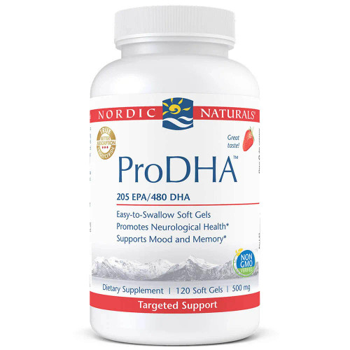 ProDHA Strawberry 120sg by Nordic Naturals