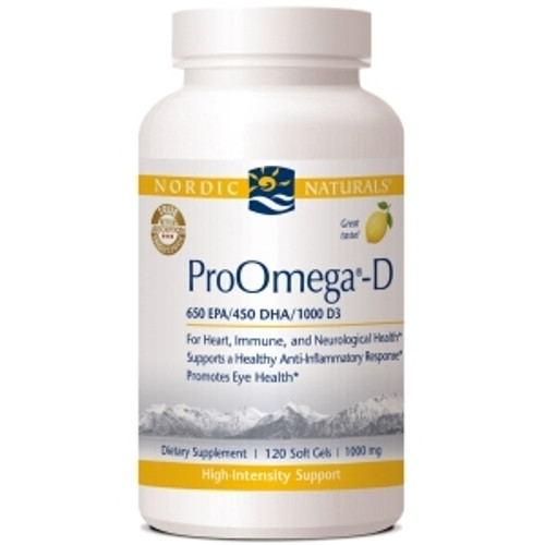 ProOmega-D Lemon 120sg by Nordic Naturals