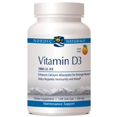 Vitamin D3 1000 IU 120sg by Nordic Naturals