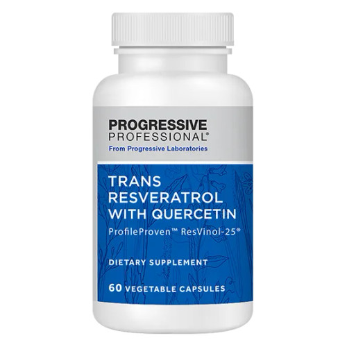 Trans-Resveratrol w/ Quercetin 60c by Progressive Labs