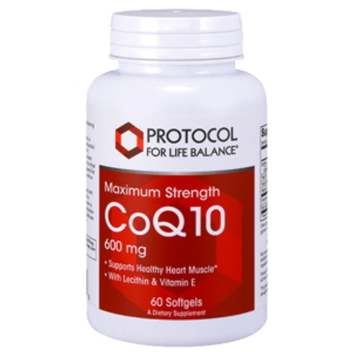 CoQ10 Absorb 600mg 60sg by Protocol for Life Balance