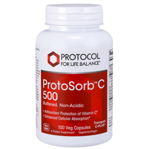 ProtoSorb-C 500mg 100c by Protocol for Life Balance
