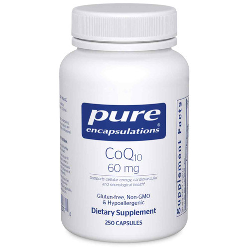CoQ10 60mg 250c Pure Encapsulations