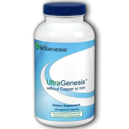 UltraGenesis w/o Iron or Copper 180c by Nutra BioGenesis