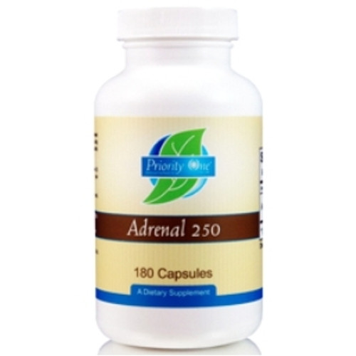 Adrenal 250mg 180c by Priority One