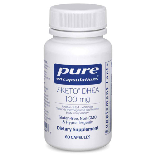 7-KETO® DHEA 100 mg by Pure Encapsulations – Thermogenesis and Body Composition Support