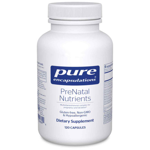 PreNatal Nutrients by Pure Encapsulations - Pregnancy nutrient support