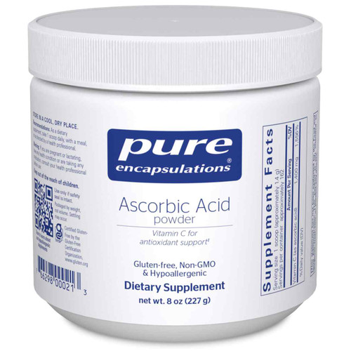 Ascorbic Acid powder 227g Pure Encapsulations