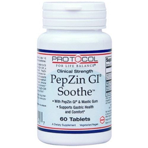 PepzinGI Soothe Plus 60t by Protocol for Life Balance