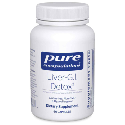 Liver-G.I. Detox 60c Pure Encapsulations