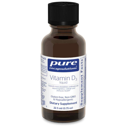 Vitamin D3 liquid by Pure Encapsulations