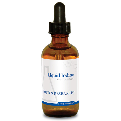 Liquid Iodine Forte 2oz by Biotics Research