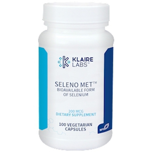 Seleno Met (Selenium)200mg 100c by Klaire Labs