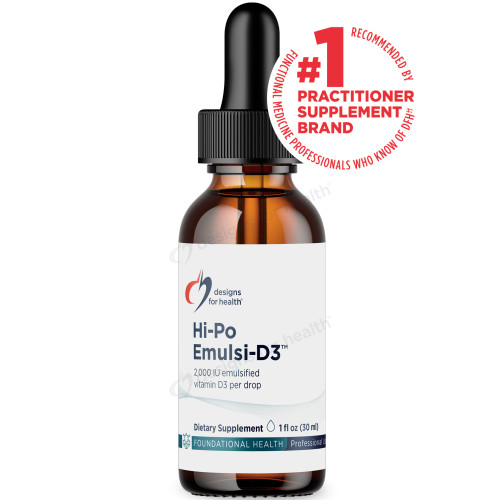 Hi-Po Emulsi-D3 Liquid 1oz by Designs for Health
