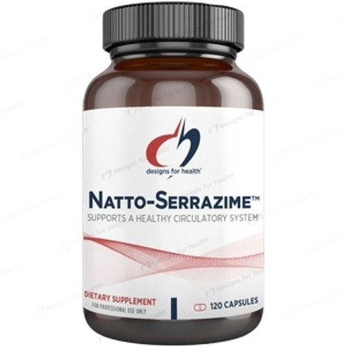 Natto-Serrazime 120c by Designs for Health