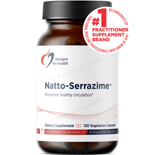 Natto-Serrazime 120c by Designs for Health