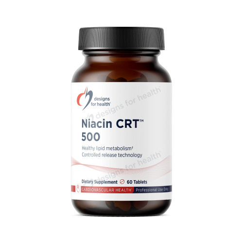 Niacin CRT 500mg 60t by Designs for Health
