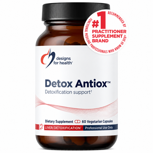 Detox Antiox 60c Label by Designs for Health