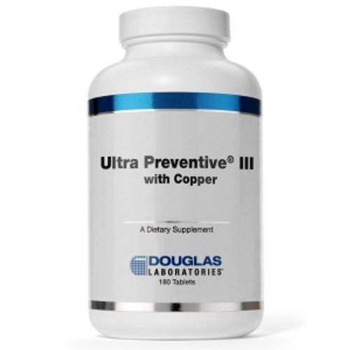 Ultra Preventive III w/copper 180t by Douglas Laboratories