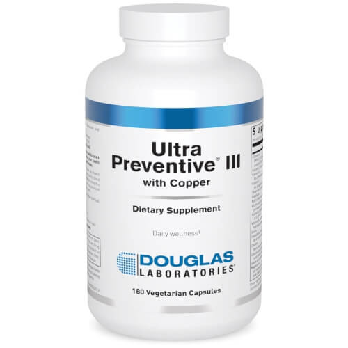 Ultra Preventive III with copper 180c by Douglas Laboratories