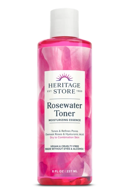 Rose Petals Rosewater Face Toner 8oz by Heritage Products