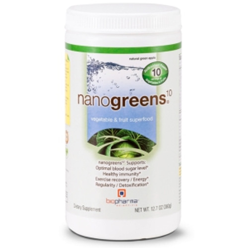 NanoGreens10 360g (12.7oz) by BioPharma Scientific