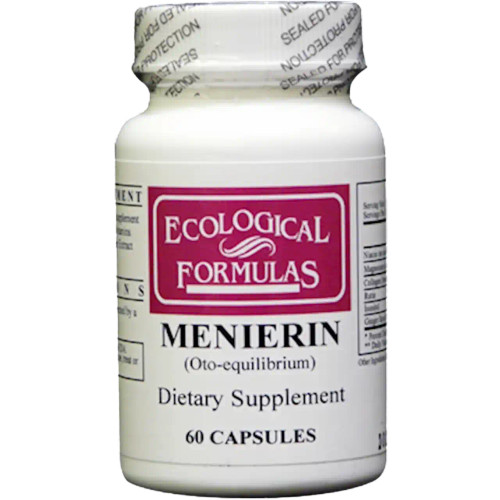 Menierin (oto-equilibrium) 60c by Ecological Formulas Menierin (oto-equilibrium) 60c by Ecological Formulas