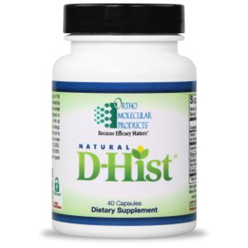 Ortho Molecular Products - Natural D-Hist- 40ct