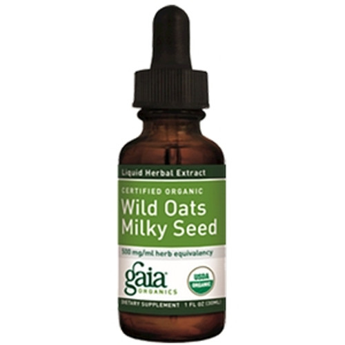 Wild Oats Milky Seed 4oz (Organic) by Gaia Herbs-Professional Solutions