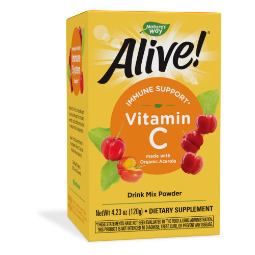 Alive! Organic Vitamin C powder 120g by Nature's Way