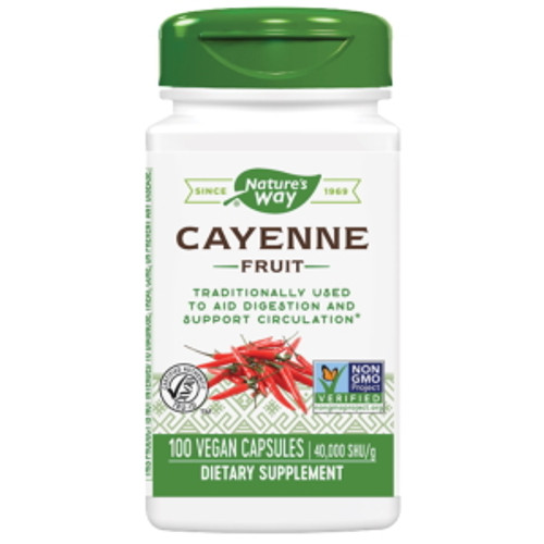 Cayenne Pepper 450mg 100c by Nature's Way